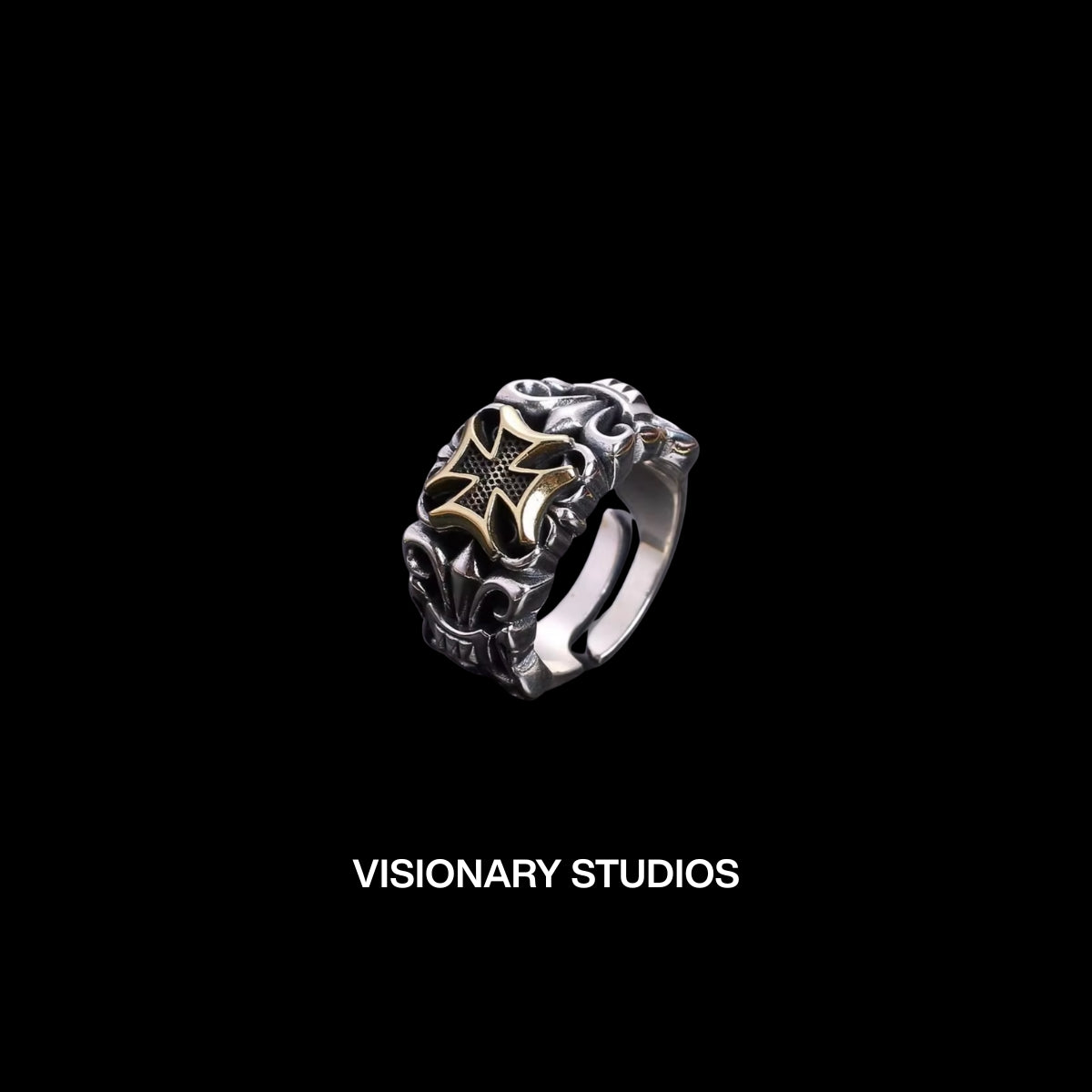 SILVER FAITH RING