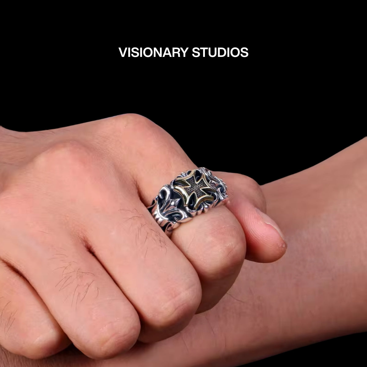 SILVER FAITH RING