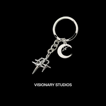 LIQUID NEON KEY RING
