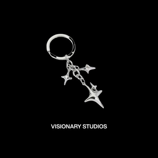 LIQUID NEON KEY RING