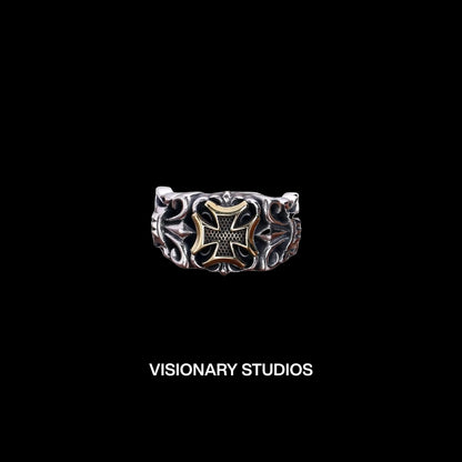 SILVER FAITH RING