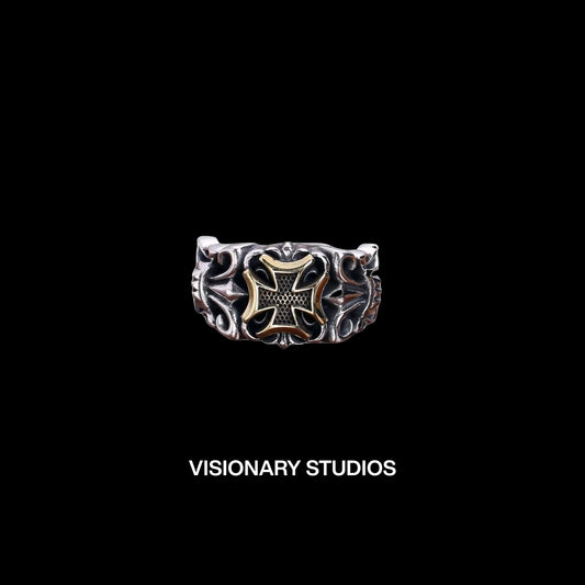 SILVER FAITH RING
